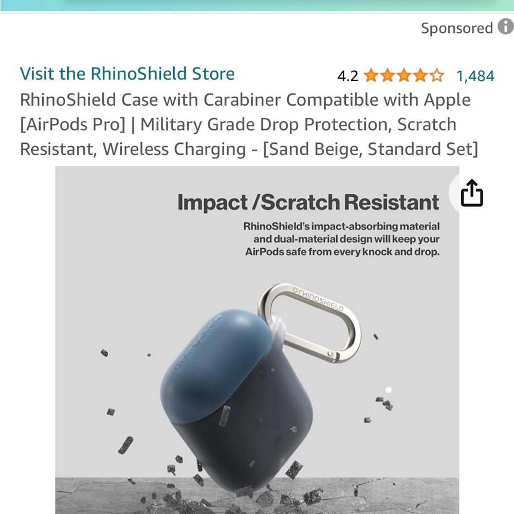 Rhinoshield AirPod Pro Case - Picture 4 of 8
